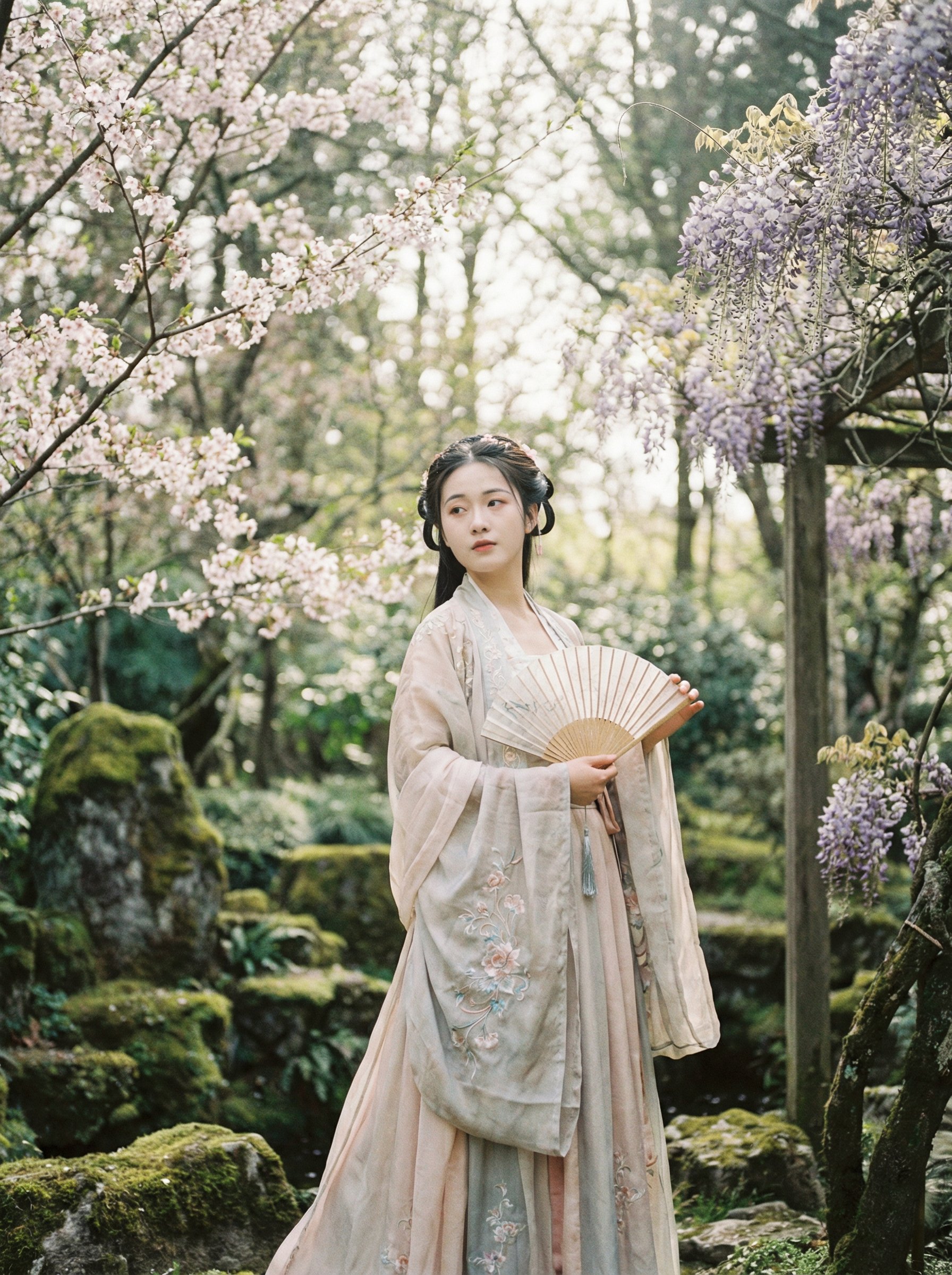 自拍古风汉服写真视频